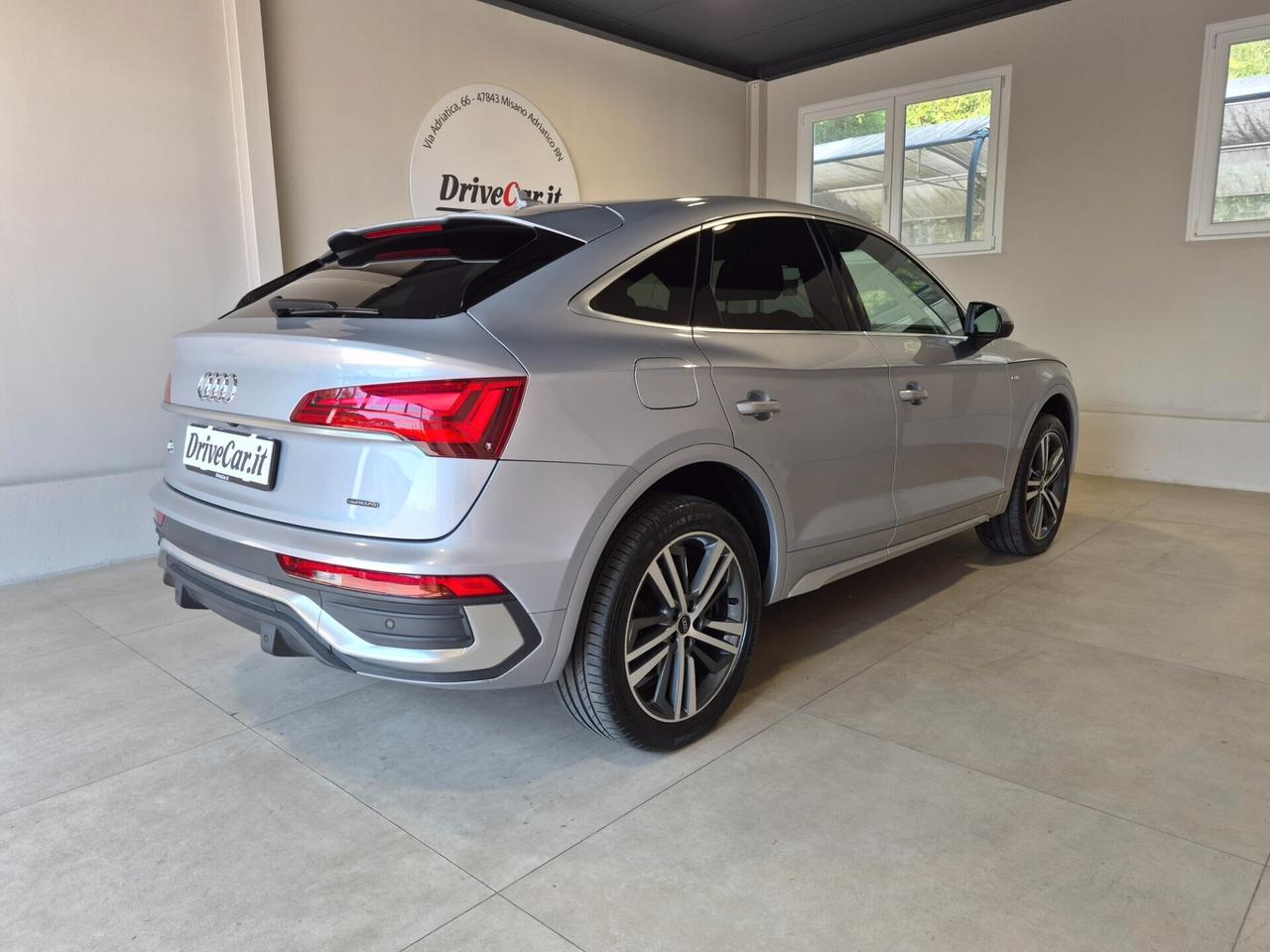 Audi Q5 SPORTBACK 40 TDI MHEV S LINE EDITION QUATTRO S-TRONIC AUTO UFFICIALE AUDI 1 PROPRIETARIO