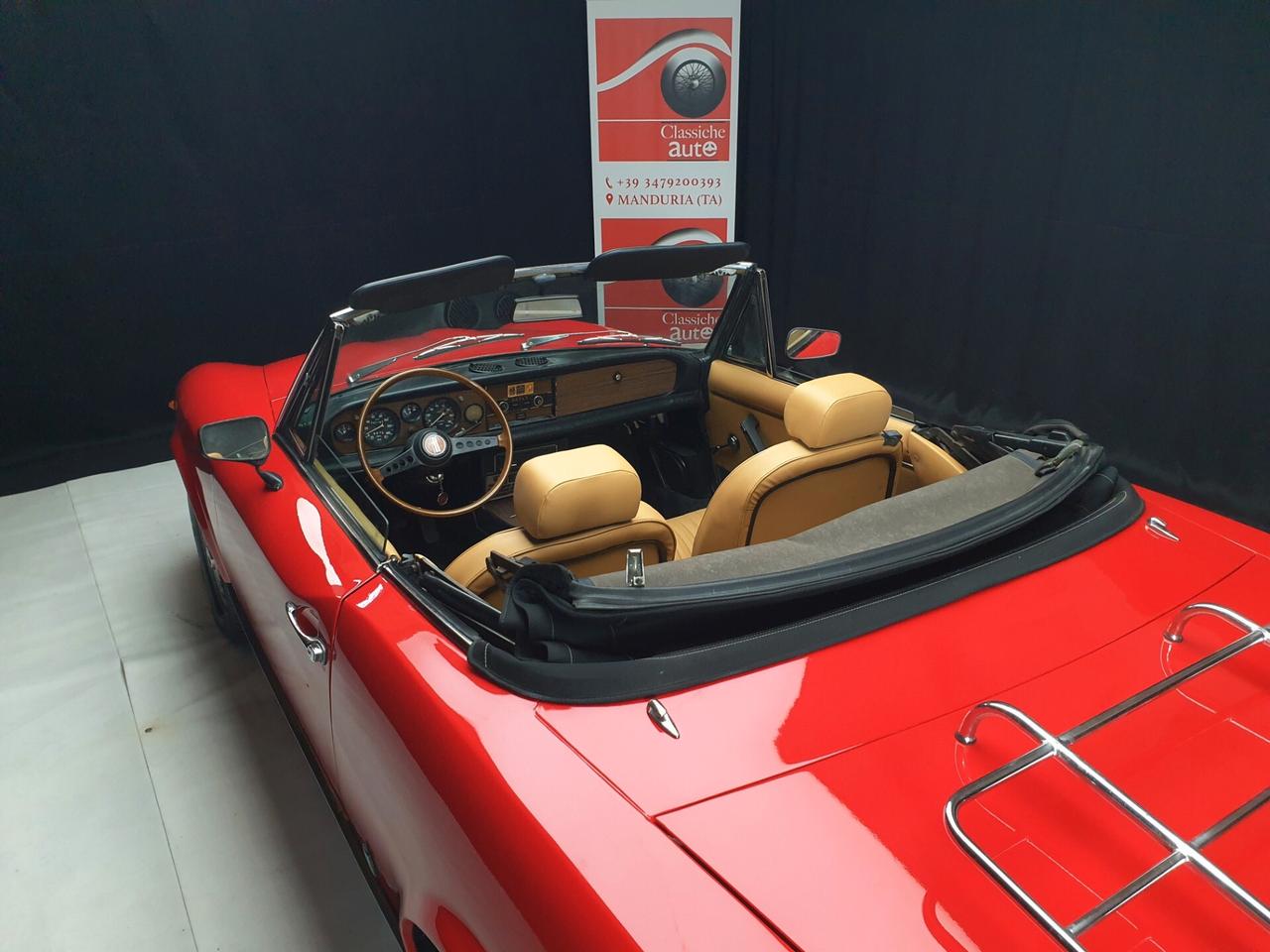 Fiat 124 Spider certif. ASI con C.R.S.