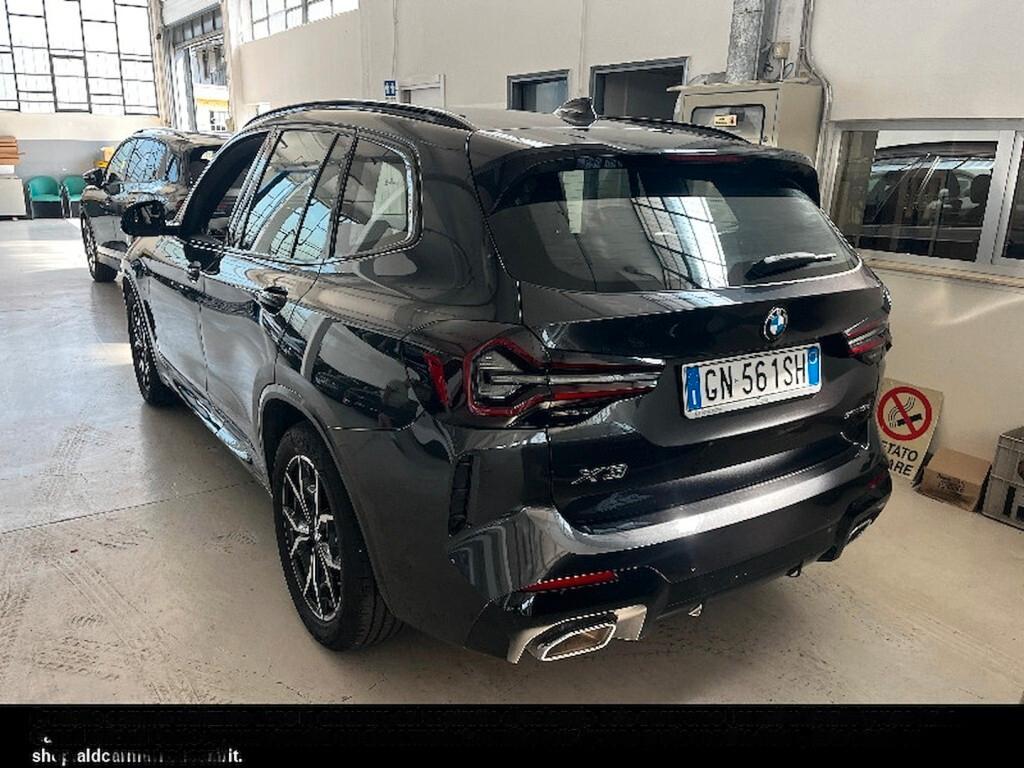 BMW X3 18D 150CV STEPTRONIC 48V S-DRIVE M-SPORT ( FARI LED - BMW DIGITAL COCKPIT - CLIMA TRIZONA - NAVI - MIRROR - PARK ASSISTANT - CERCHI 18 )