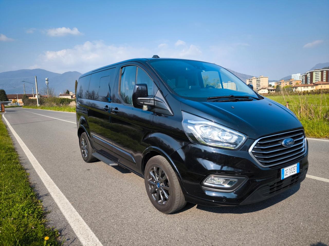 FORD TOURNEO CUSTOM TDCI-TITANIUM-9 POSTI-2021-GANCIO TRAINO