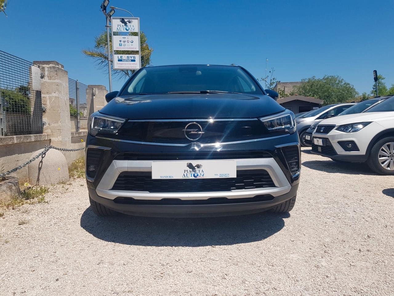 Opel Crossland 1.2 Elegance Navy Led Rcam Sensori Cerchi 17'