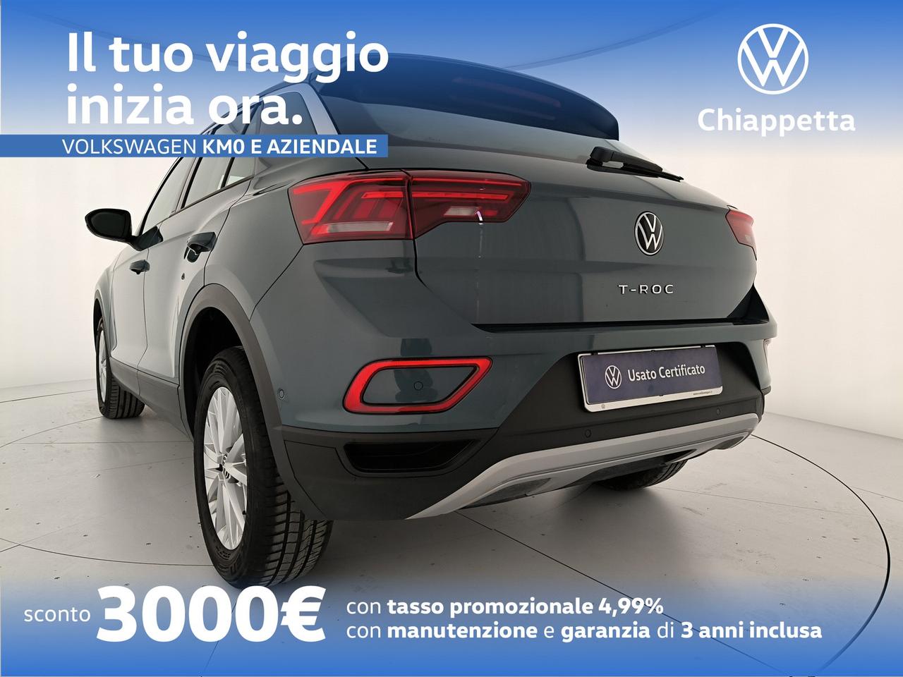 Volkswagen T-Roc 2.0 tdi life 115cv