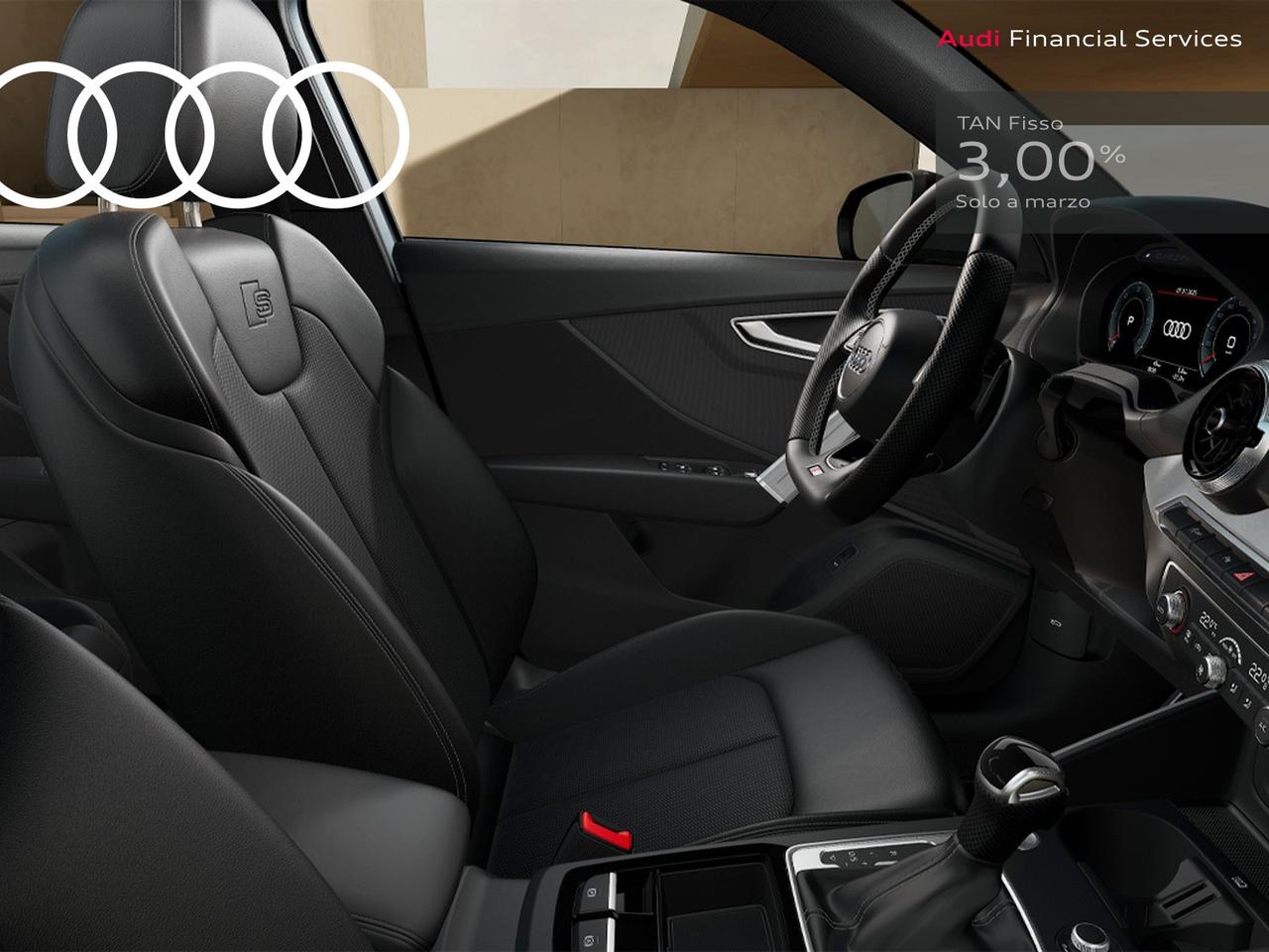 Audi Q2 35 2.0 tdi identity black quattro s-tronic