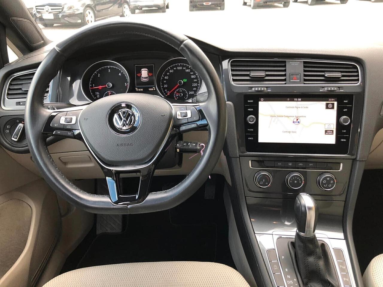 Volkswagen Golf 1.6 TDI 115CV DSG 2018 NAVI