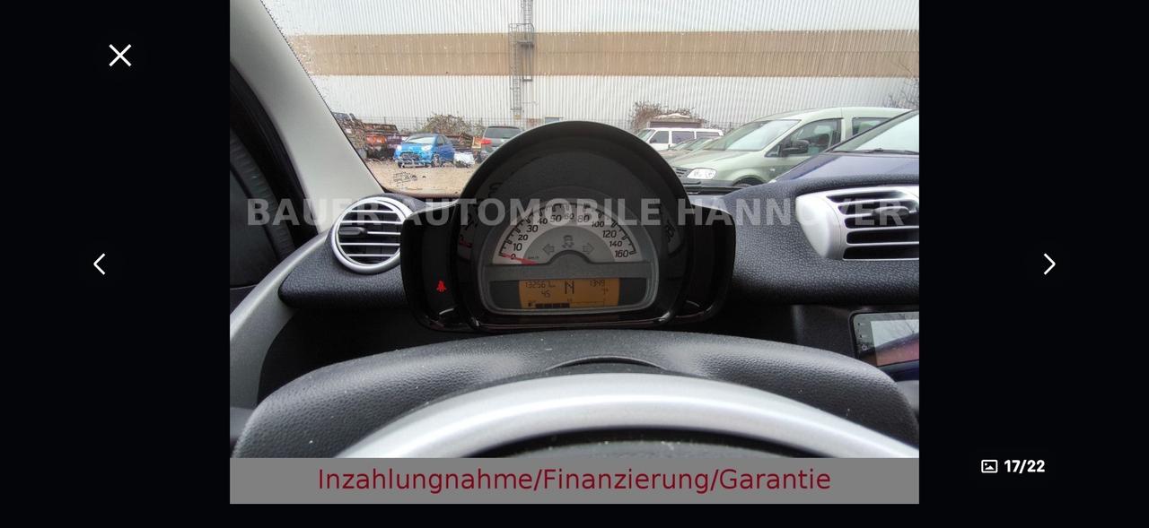 Smart ForTwo 1000 52 kW coupé passion