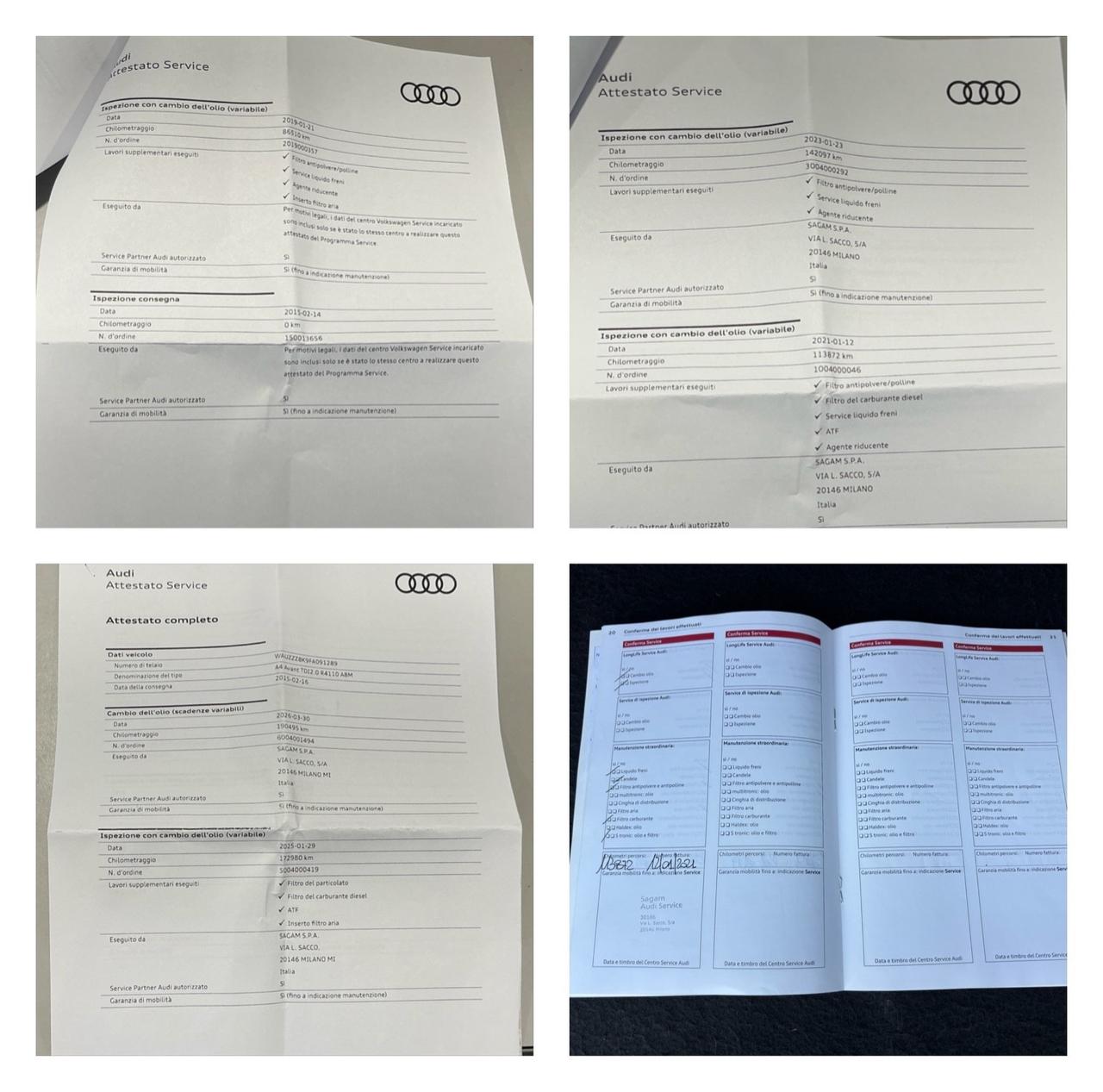 Audi A4 Avant 2.0 TDI 150cv S line. Garanzia 12mesi