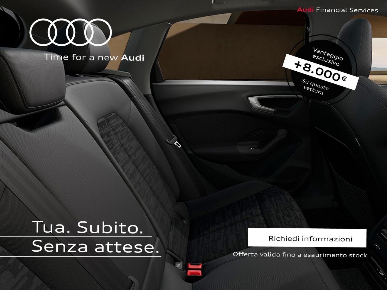 Audi A5 berlina 2.0 tdi mhev+ s line edition 204cv s-tronic