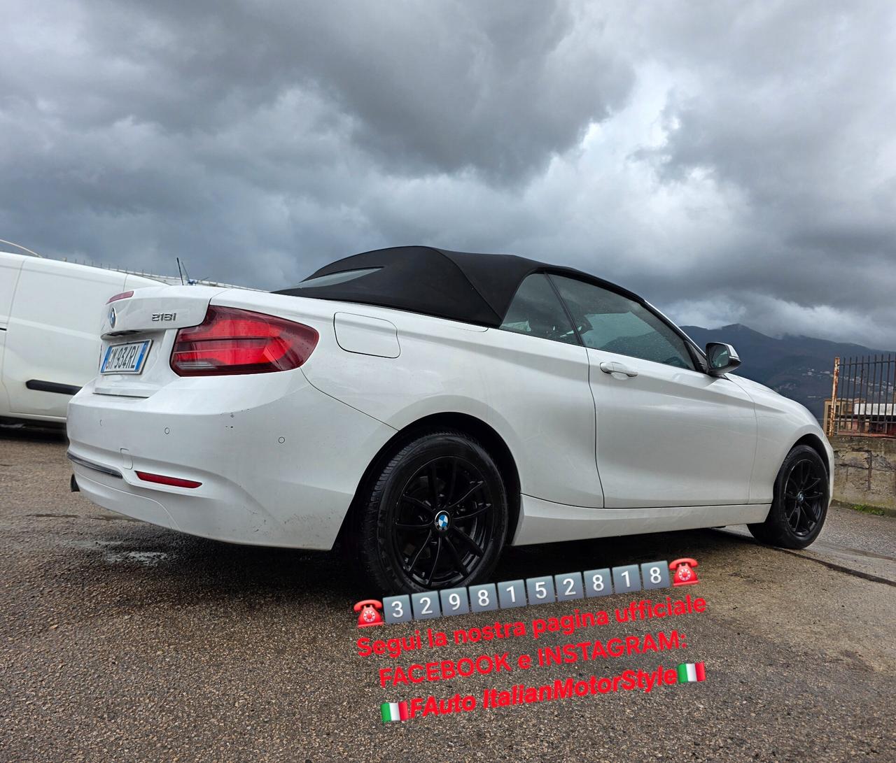Bmw 218 218i Cabrio Msport