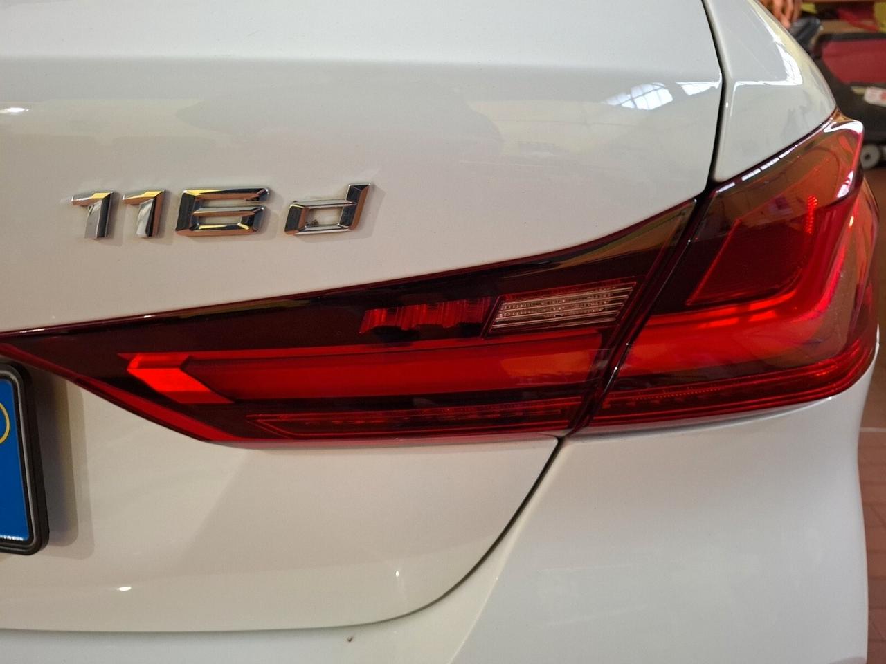 Bmw 116d Advantage modello 2020 Navi Tagliandata Bmw