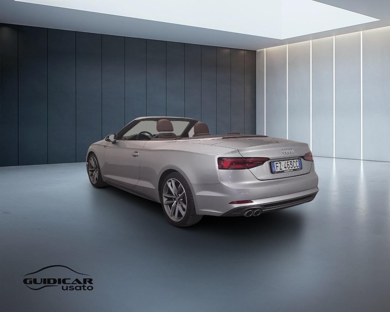 AUDI A5 II 2017 Cabriolet - A5 Cabrio 40 2.0 tdi Business Sport 190cv s-tronic