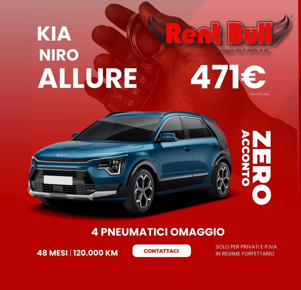 NOLEGGIO A LUNGO TERMINE Kia Niro