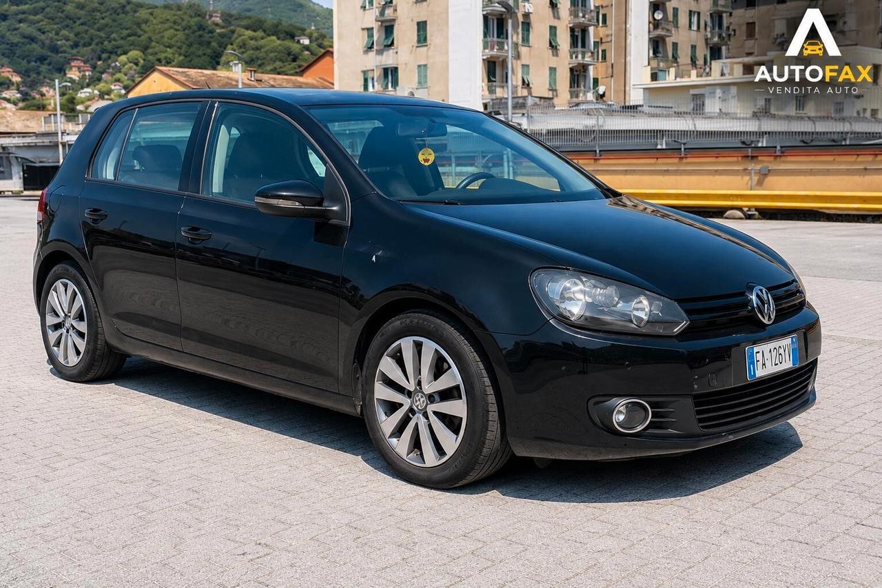 VOLKSWAGEN GOLF 6 1.6 TDI 105 CV – FULL OPTIONAL – DISTRIBUZIONE E FRIZIONE FATTE – € 5.190
