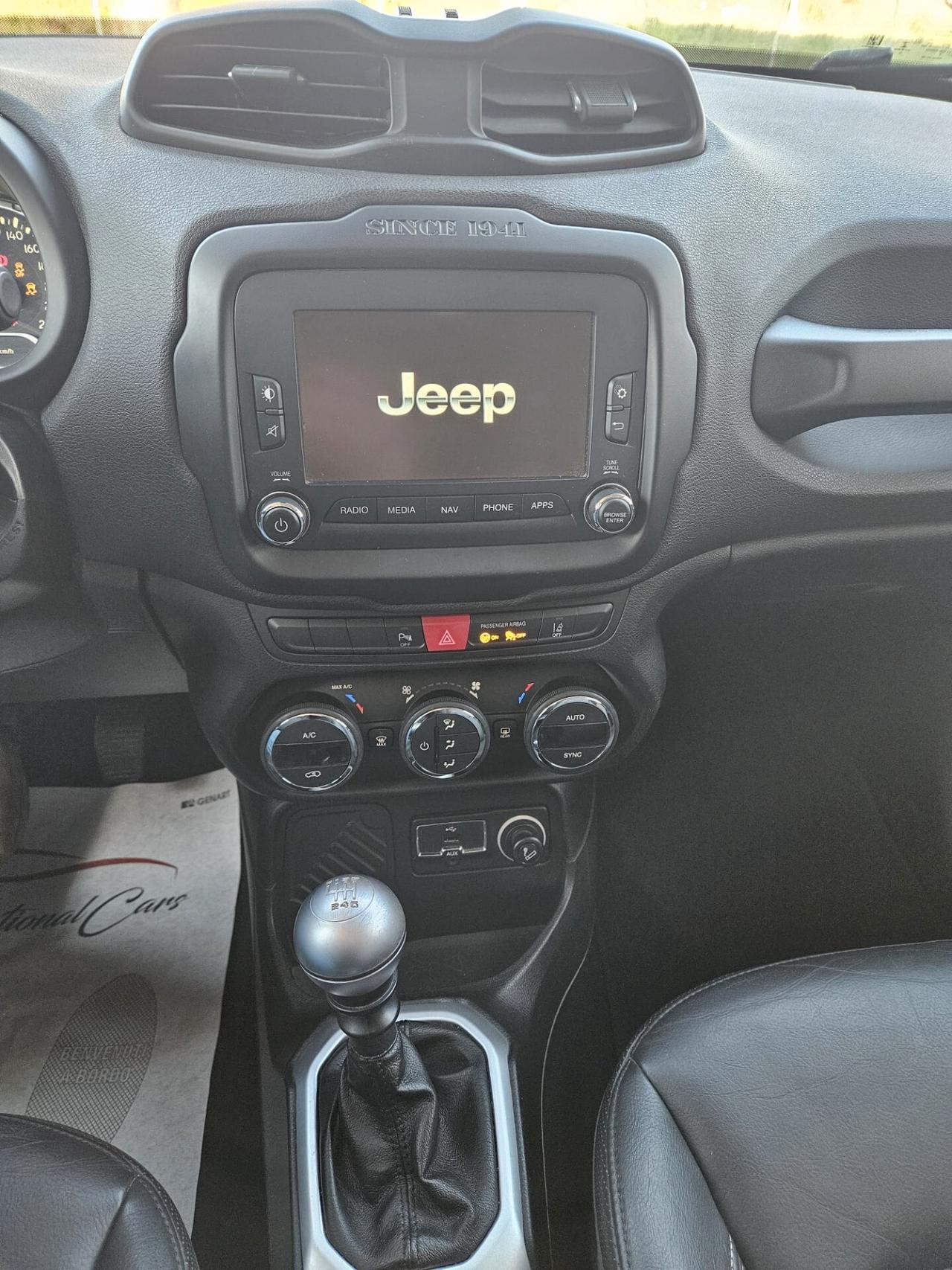 Jeep Renegade 1.6mtj 120cv Limited PELLE TOT FULL