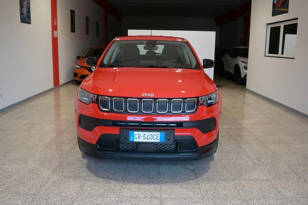 JEEP COMPASS 1.6 M-JET 16V 130CV 6M. 2WD LONGITUDE ( FARI LED - COCKPIT - CRUISE - MIRROR - TELECAMERA POST. - CERCHI 17 )