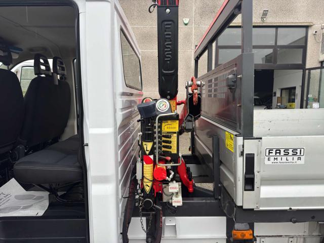 FIAT Ducato MAXI 2.3 MJT 130CV CASSONE GRU FASSI DOPPIA CABINA