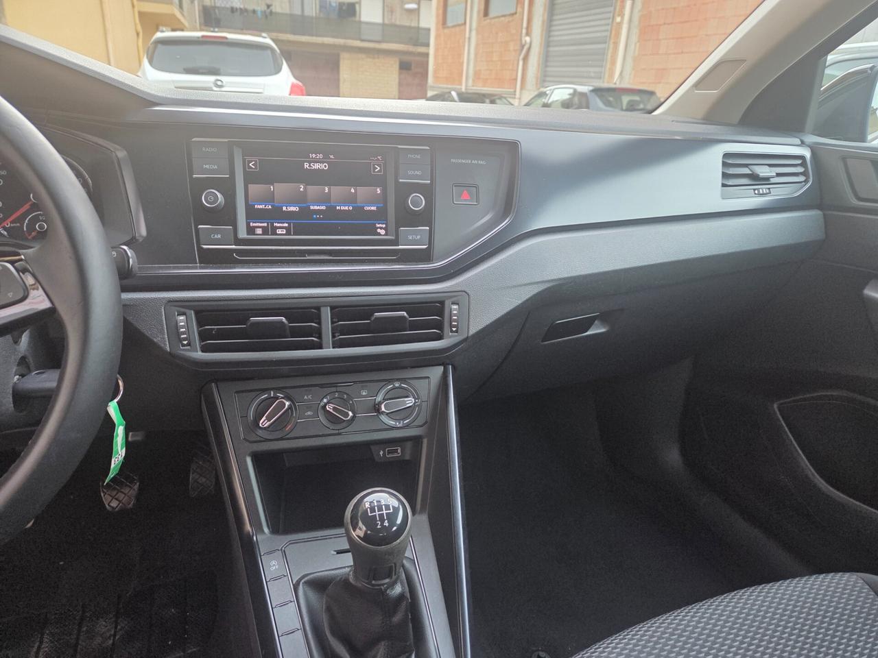 VW POLO ANNO 2018 1.0 BENZ 65 CV KM CERTIFICATI
