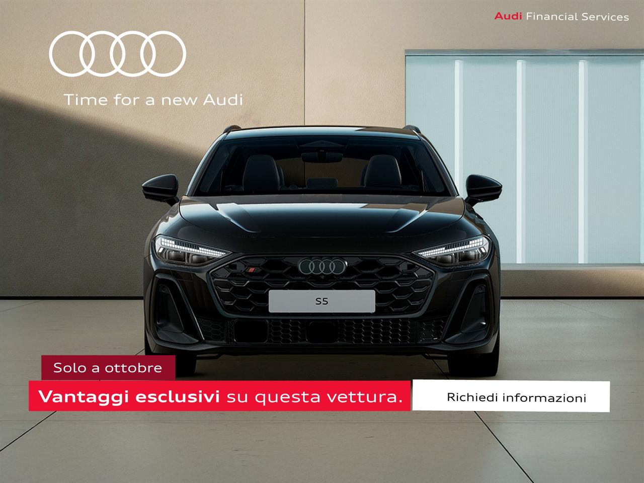 Audi S5 avant 3.0 tfsi mhev+ sport attitude quattro 367cv s-tronic