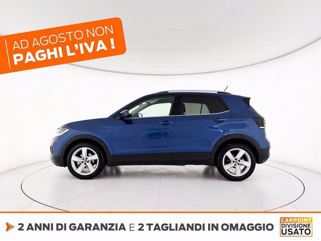 VOLKSWAGEN T-cross 1.0 tsi advanced 110cv del 2022