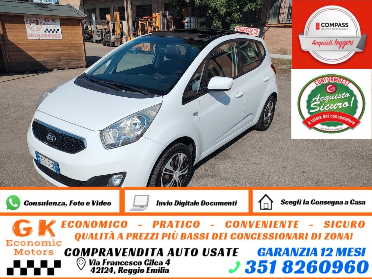 Kia Venga 1.4 CVVT Active, TETTO APRIBILE E FULL PANORAMICO, GARANZIA L.12 MESI