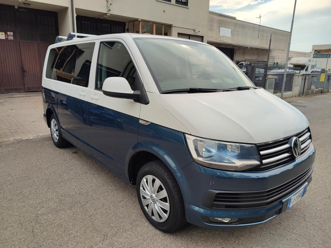 VOLKSWAGEN CARAVELLE 2017 DIESEL EURO6B 6POSTI GANCIO TRAINO