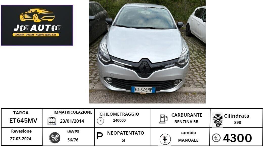 Renault Clio 0.9 TCe 12V 90CV Start&Stop 5 porte Energy