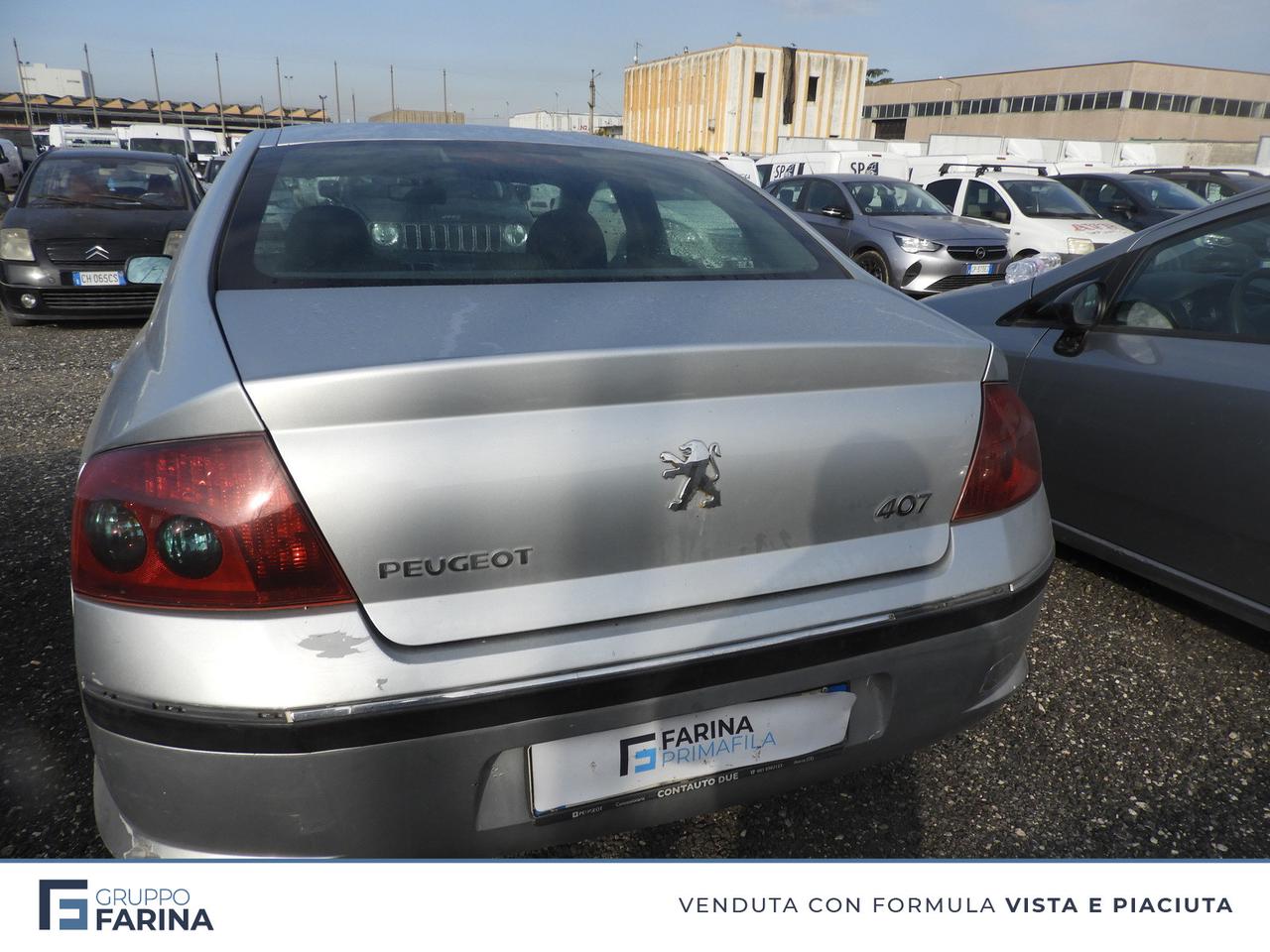 PEUGEOT 407 2004 Berlina - 407 1.6 hdi 16v Tecno fap