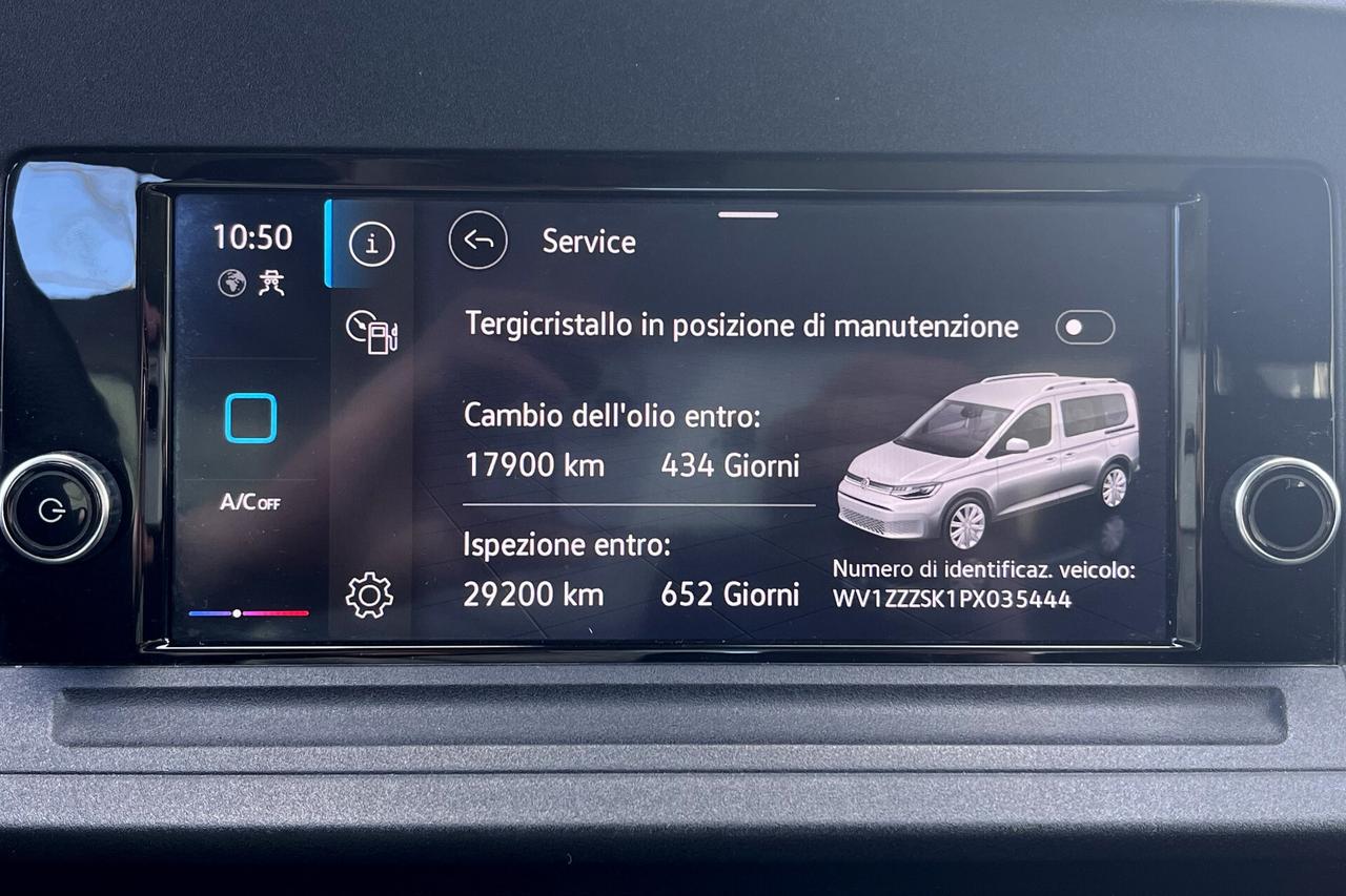 Volkswagen Caddy 2.0 TDI 102 CV 5 Posti N1