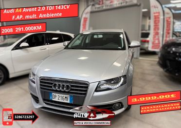 Audi A4 Avant 2.0 TDI 143CV F.AP. mult. Ambiente