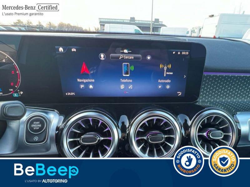 Mercedes-Benz Classe GLB GLB 200 D PROGRESSIVE ADVANCED PLUS AUTO