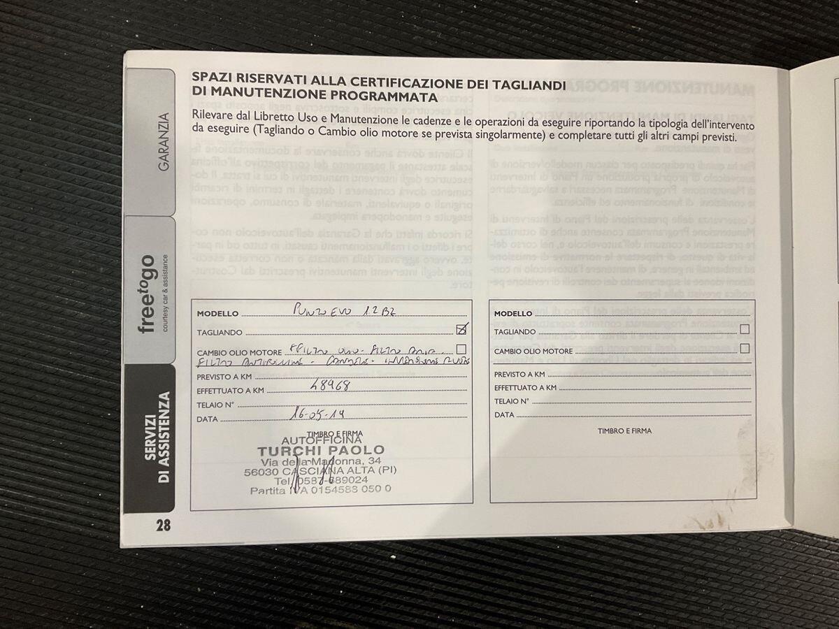 FIAT GRANDE PUNTO EVO 1.2