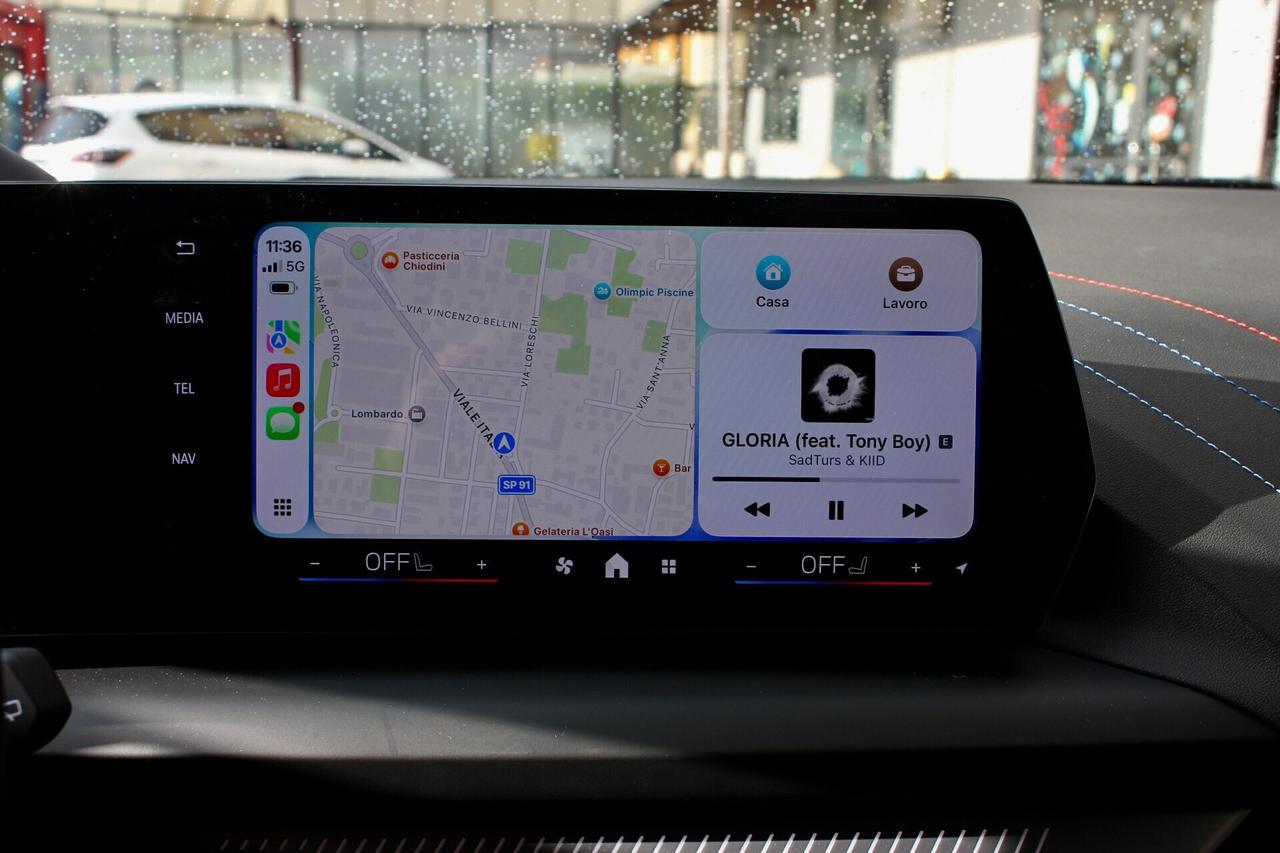 Bmw 118D MSport Pro BAULE ELETTRICO CERCHI 19 ALCANTARA