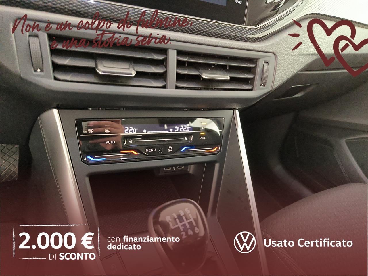 Volkswagen Taigo 1.0 tsi life 115cv