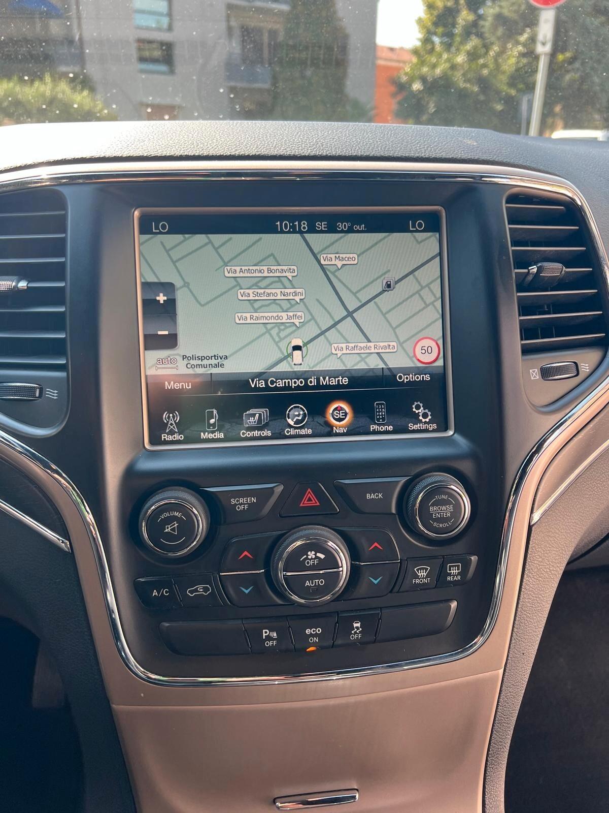 JEEP GRAND CHEROKEE 3.0 V6 CRD 250cv MJet OVERLAND