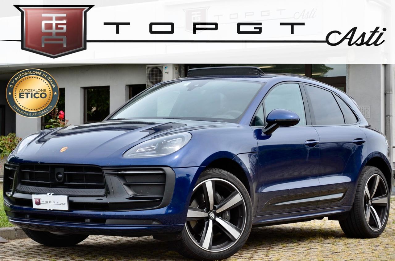 PORSCHE MACAN 2.0 T 265cv PDK, CRONOLOGIA SERVICE PORSCHE, TETTO, SCARICO SPORTIVO, SOSPENSIONI ADATTIVE, FARI PDLS, PERMUTE