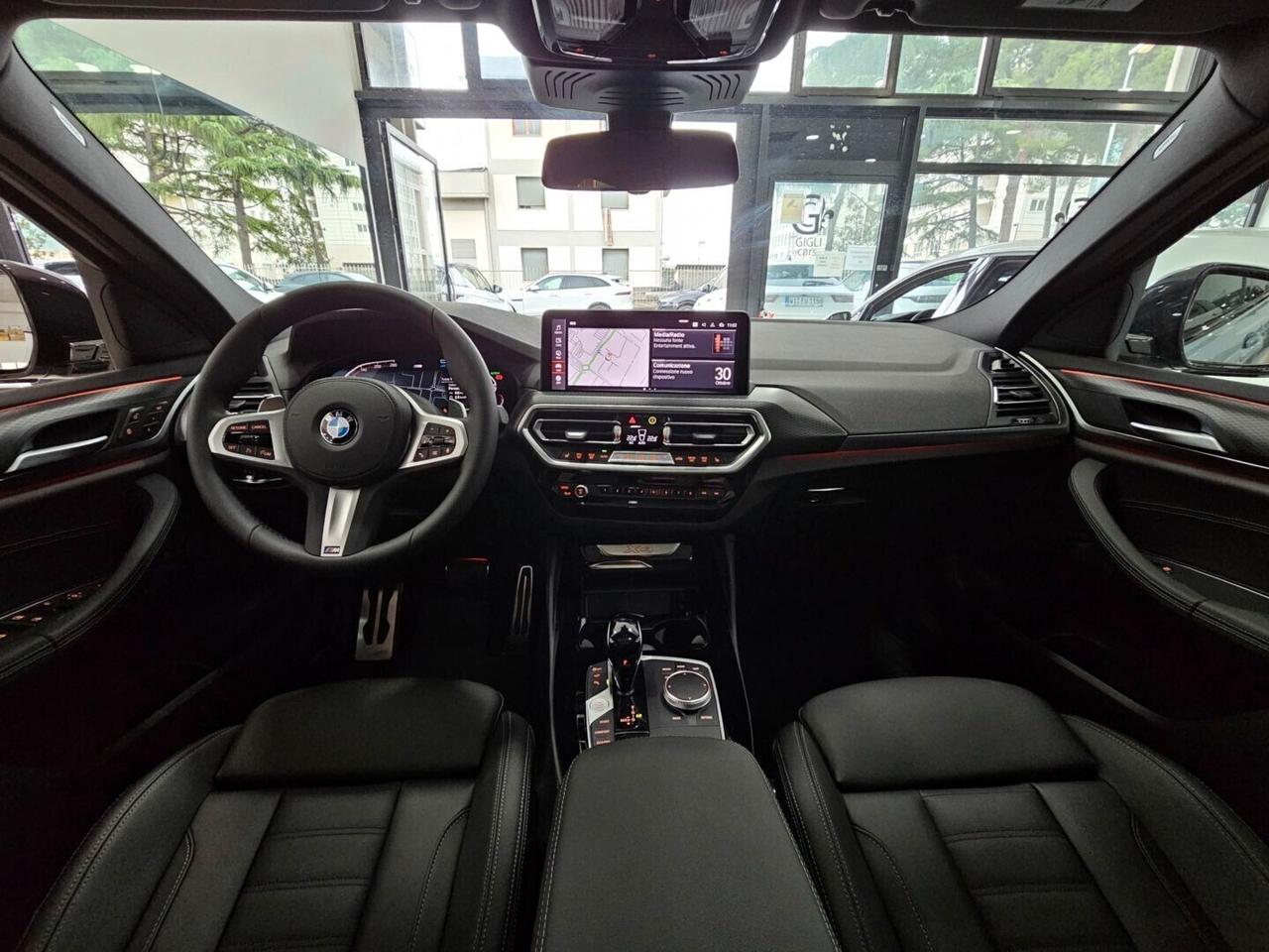 BMW X4 X-DRIVE 2.0d mhev 48V MSPORT TETTO NAVI CERCHI VIRTUAL TELECAMERA 360 GRADI