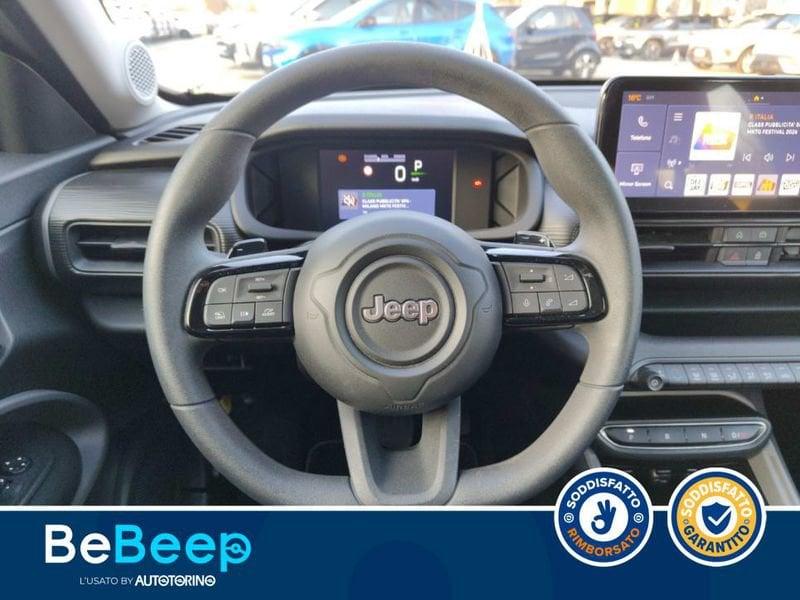 Jeep Avenger 1.2 TURBO E-HYBRID MHEV LONGITUDE FWD 110C