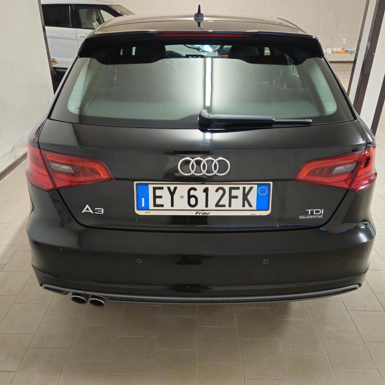 Audi A3 SPB 2.0 TDI 184 CV clean diesel quattro S tronic edition S-LINE
