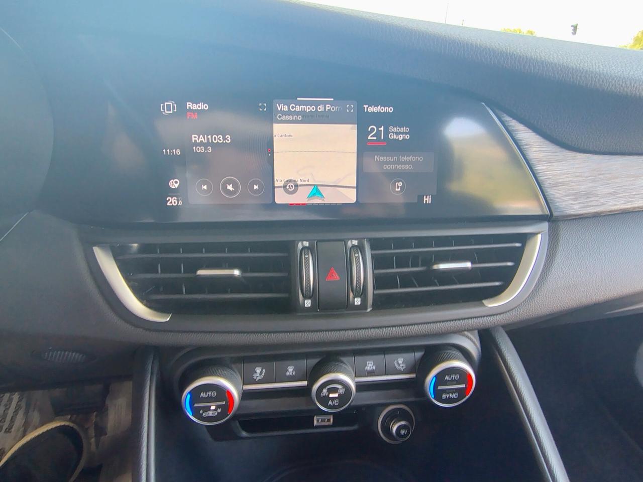 Alfa Romeo Giulia 2.2 Turbodiesel 160 CV AT8 Sprint