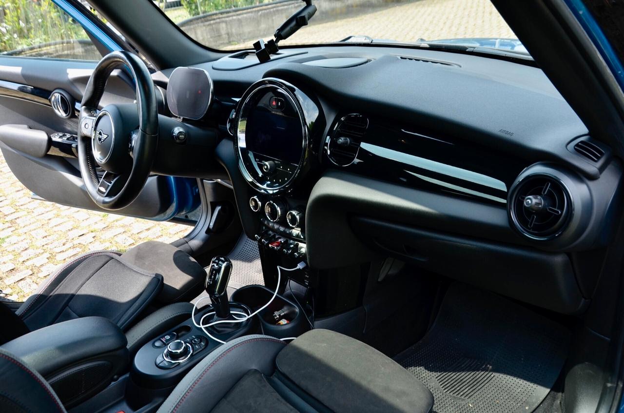 MINI COOPER S 5p 2.0 JCW 178cv AUTO, UNICOPROPRIETARIO, EURO 6D, UFF ITALIANA, TETTO, FARI LED, RETROCAMERA, HEAD-UP DISPLAY, PERMUTE