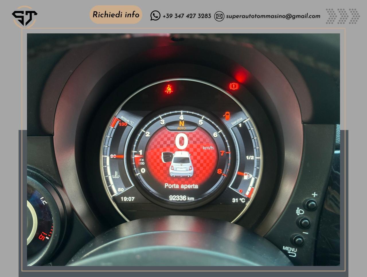 Fiat Abarth 595 1.4 Turbo T-Jet 145 CV Autom