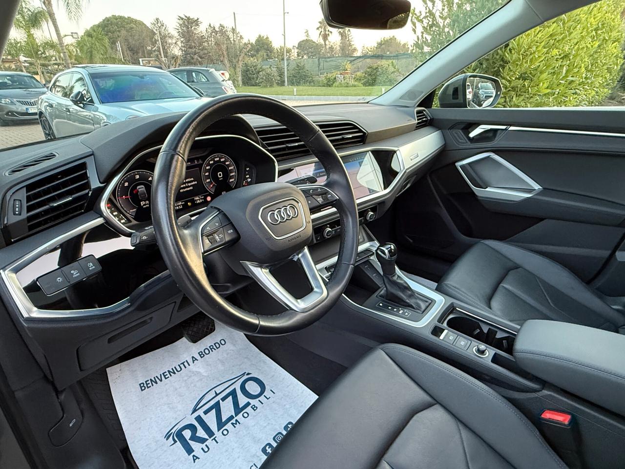AUDI Q3 35TDI 150CV S-LINE IDENTITY BLACK TETTO PELLE NAVI