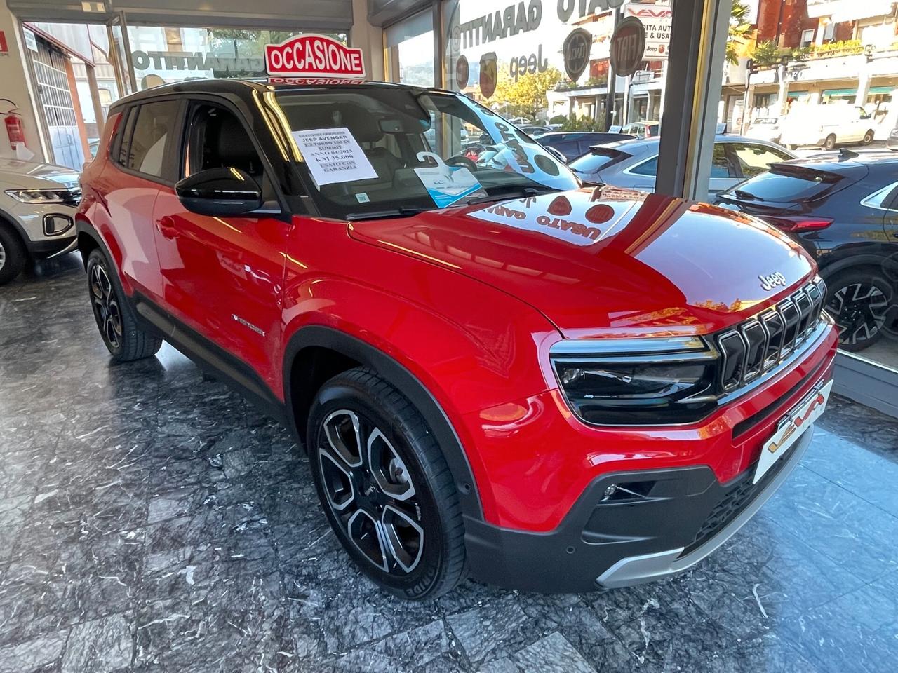 Jeep Avenger 1.2 Turbo 100 CV Summit