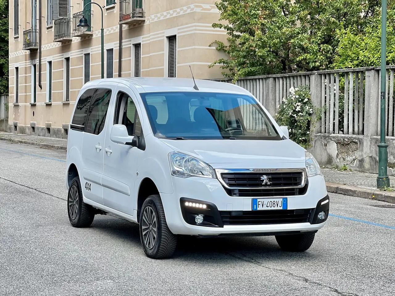 Peugeot Partner Tepee 1.6 BlueHDi 100cv E6 4X4 Dangel Endurance Control Active IVA INCLUSA