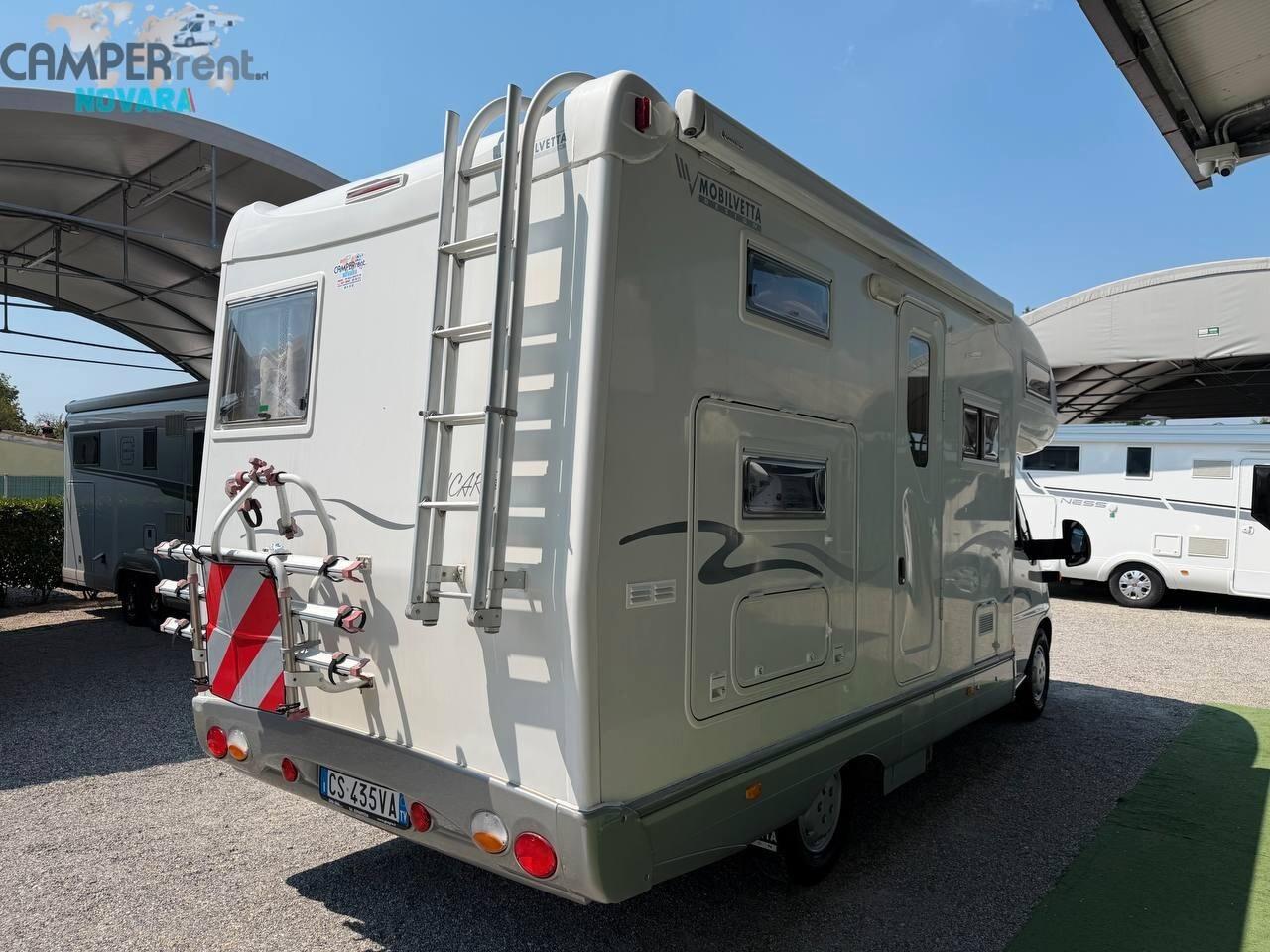 Mobilvetta ICARO S6 MANSARDATO COMPATTO 6 POSTI LETTO
