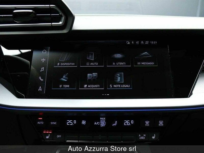 Audi A3 SPB 35 TFSI S line edition 150CV S-tronic *TETTO, 18", MATRIX, PROMO AZZURRA*