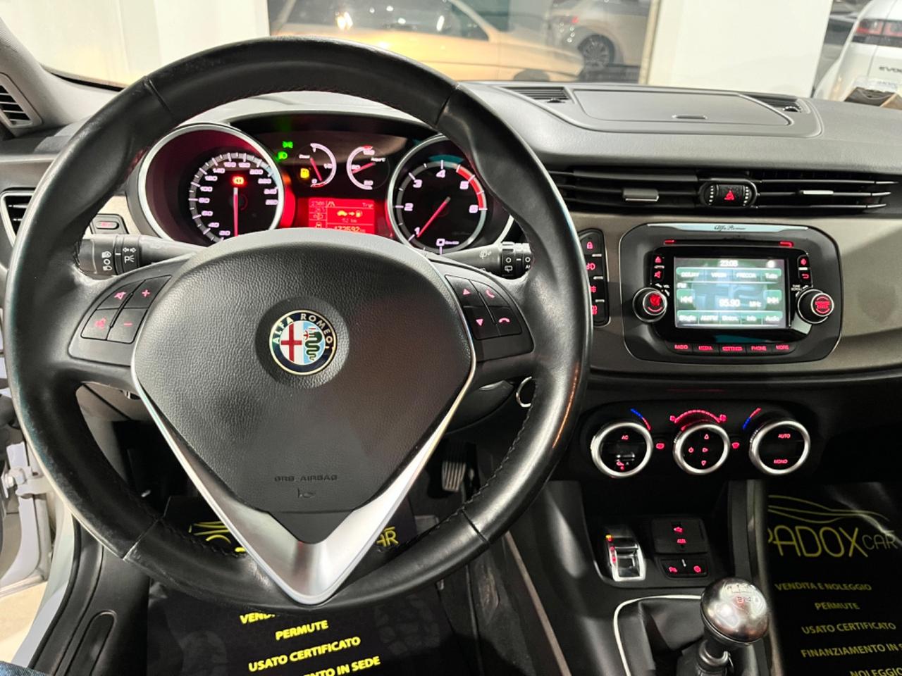 ALFA ROMEO GIULIETTA 1.6 DIESEL EXCLUSIVE *PELLE TABACCO