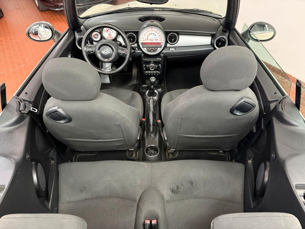 Mini Cooper 1.6D Cabrio 111cv R57 ok Neopatentati