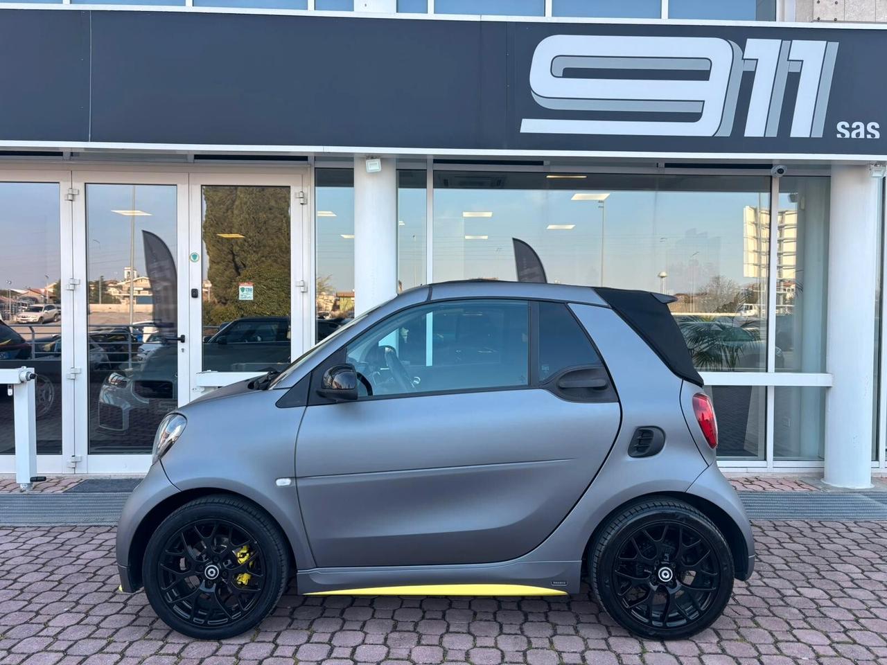 Smart ForTwo 90 0.9 Turbo twinamic cabrio Brabus edition