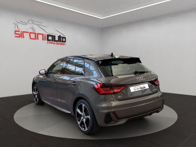 Audi A1 Sportback 30 TFSI S tronic S line 116 cv Adrenaline