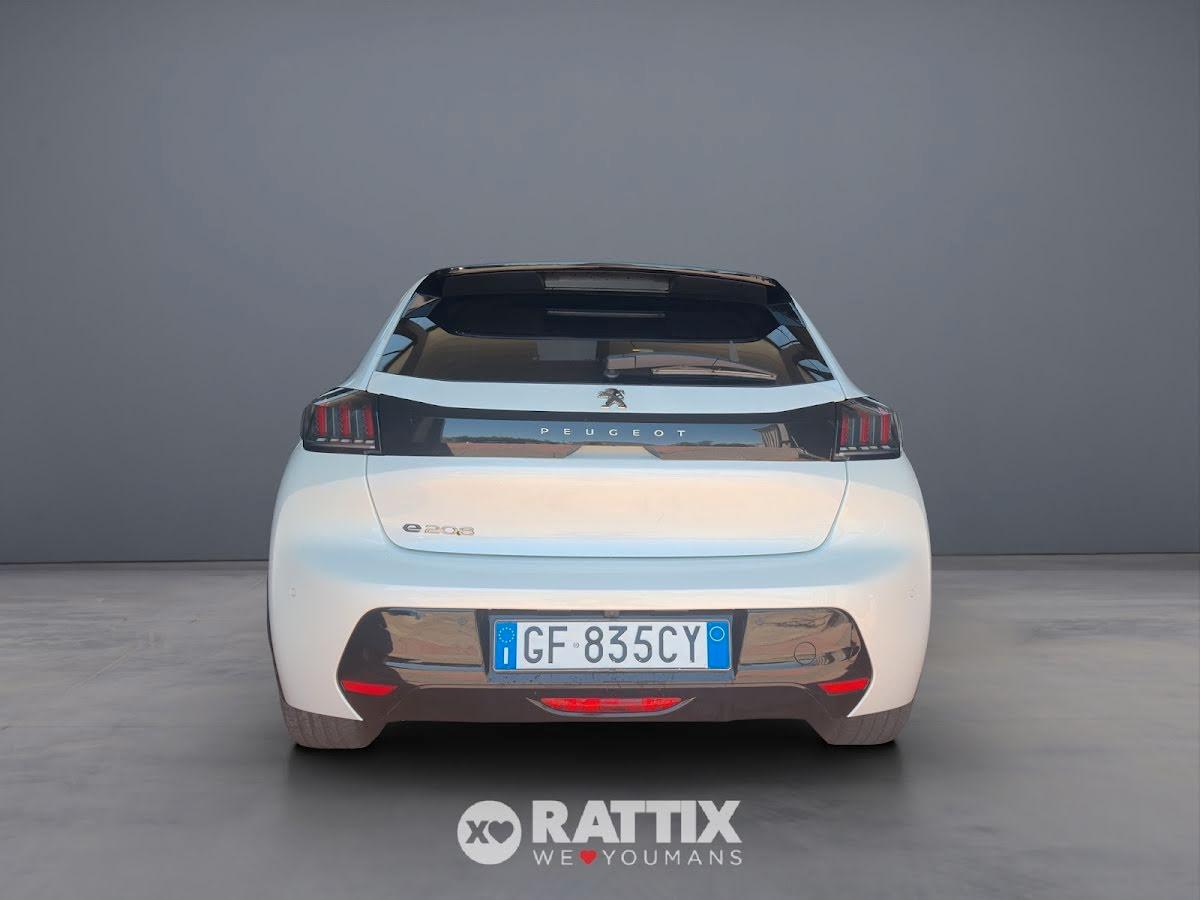 Peugeot e-208 motore elettrico 100kW Allure Pack